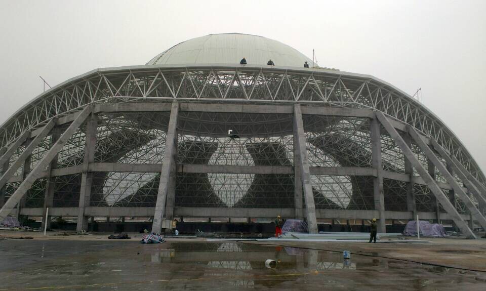 凤城温泉馆网架工程